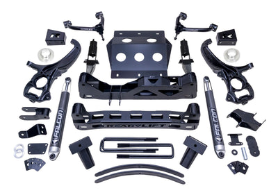ReadyLift 8" Lift Kit w/Falcon 2.1 Monotube Shocks for 2019-2024 GMC Sierra 1500 44-39806