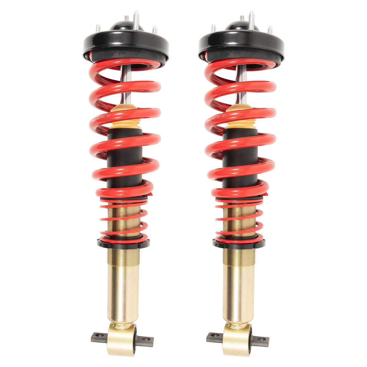 Belltech Performance Coilover Kit w/Height Adjustable Front Coilovers (0-3.5" Front / 4.5" Rear Drop) for 2021-2026 Ford F-150 RWD