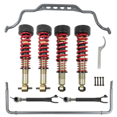 Belltech Performance Handling Kit w/Height Adjustable Coilovers & Sway Bar Set (0.5-3" Front / 1-4.5" Rear Drop) for 2021-2024 GMC Yukon XL RWD/4WD w/o Magnetic Ride
