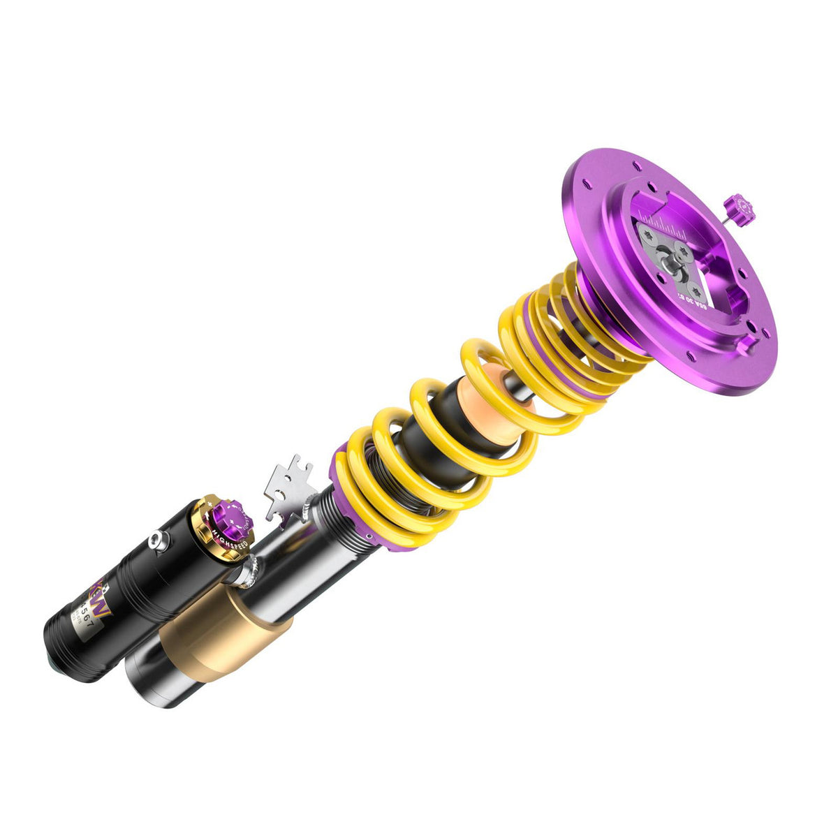 KW Variant 4 Adjustable Clubsport Coilover Kit - 2022-2026 Volkswagen Golf R 397802CW