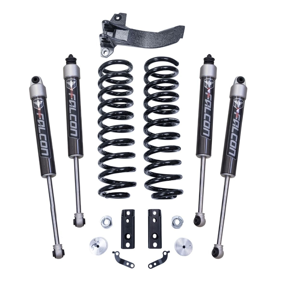 ReadyLift 2.5" Coil Spring Front Lift Kit w/Falcon 2.1 Monotube Shocks Front/Rear for 2020-2026 Ford F-250 Diesel 4WD 46-20256