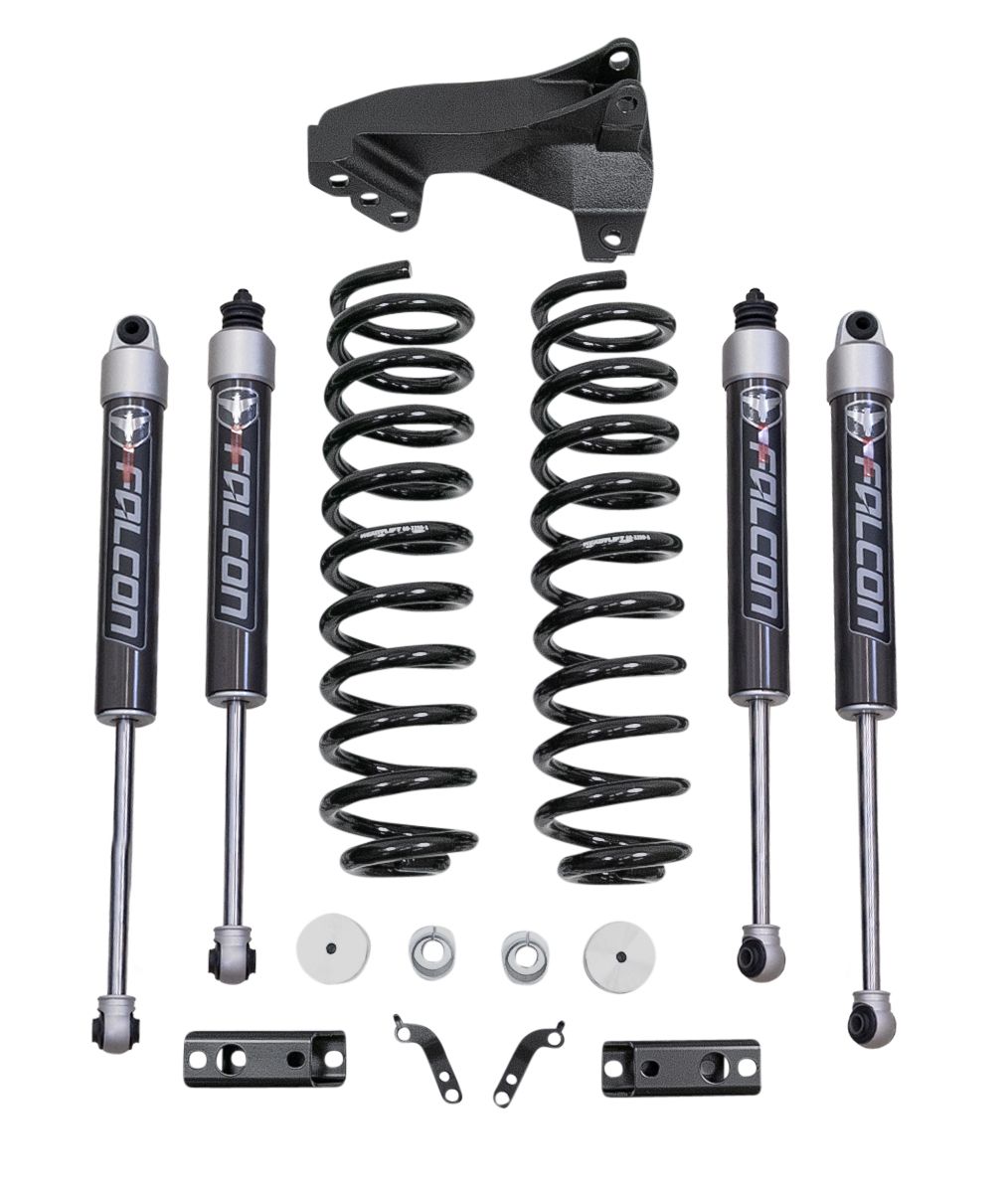 ReadyLift 2.5" Coil Spring Front Lift Kit w/Falcon 2.1 Monotube Shocks Front/Rear for 2017-2019 Ford F-250 Diesel 4WD 46-27241