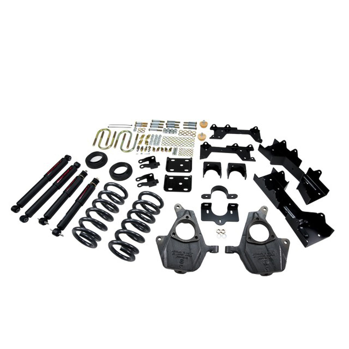 Belltech Lowering Kit w/Nitro Drop 2 Shocks (4-5" Front / 6" Rear Drop) for 1999-2000 GMC Sierra 1500 Extended Cab RWD