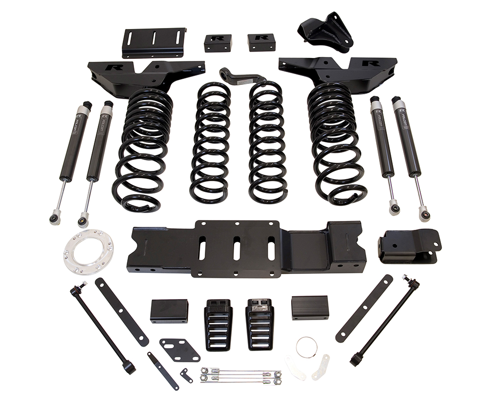 ReadyLift 6" Lift Kit w/Falcon Shocks, Ring And Crossmember for 2019-2023 Ram 2500 Standard Output Diesel 49-19610