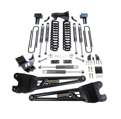 ReadyLift 4" Coil Spring Lift Kit w/Falcon 2.1 Shocks And Radius Arms for 2023-2026 Ford F-250 4WD 49-23423