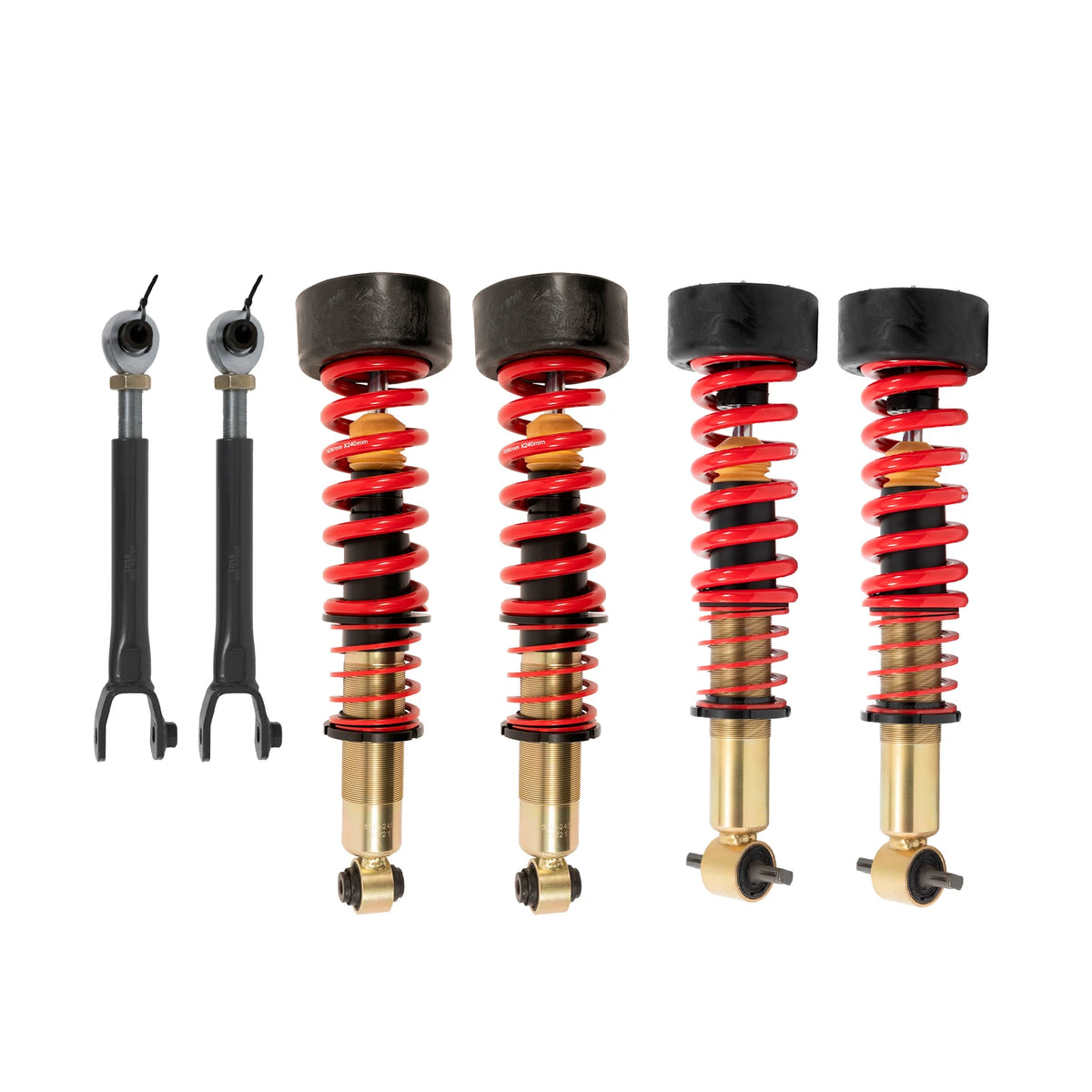 Belltech Performance Coilover Kit w/Front and Rear Height Adjustable Coilovers (0.5-3" Front / 1-4.5" Rear Drop) for 2021-2024 GMC Yukon RWD/4WD w/o Magnetic Ride