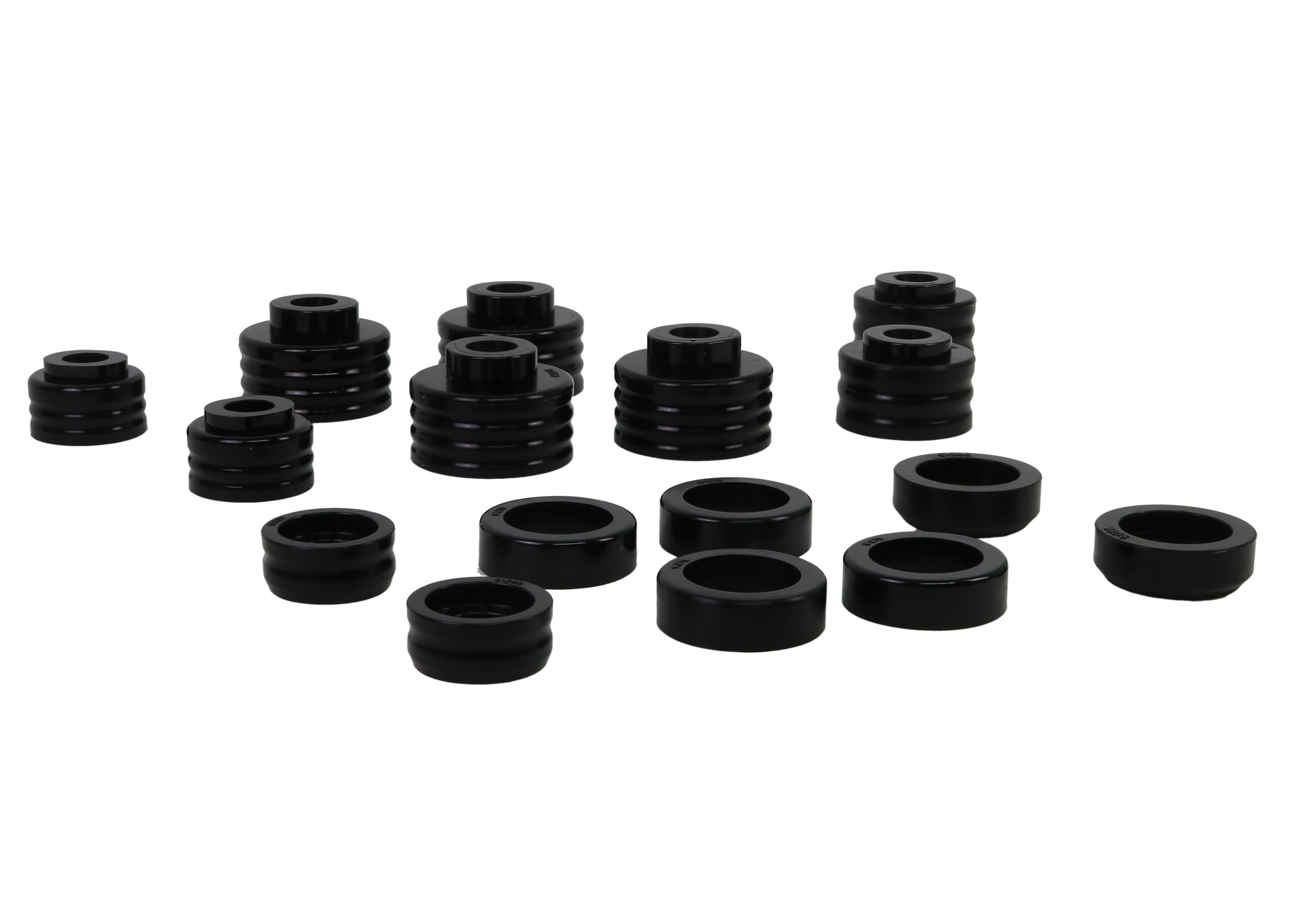 Whiteline Body Mount Bushing Kit - 16 Bushings for 1999-2004 Ford F-350 Super Duty (PN-96) W93557