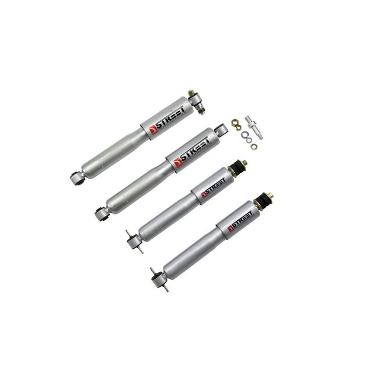 Belltech Street Performance Shock Set (2" Front / 3" Rear Drop) for 1997-2002 Ford Expedition RWD