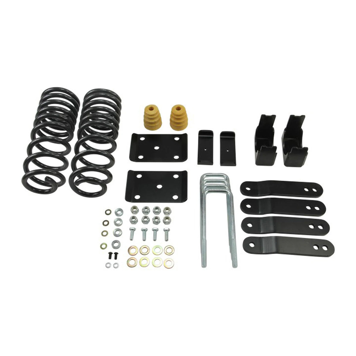 Belltech Lowering Kit w/o Shocks (2" Front / 4" Rear Drop) for 2007-2013 Toyota Tundra V8 except TRD RWD
