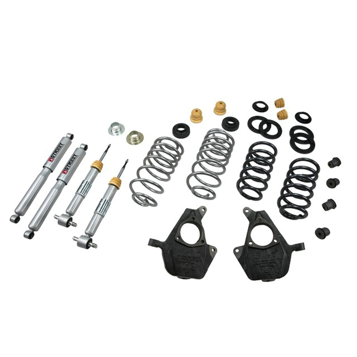 Belltech Lowering Kit w/Street Performance Shocks (3-4" Front / 3-4" Rear Drop) for 2007-2014 Chevrolet Tahoe RWD w/o Autoride