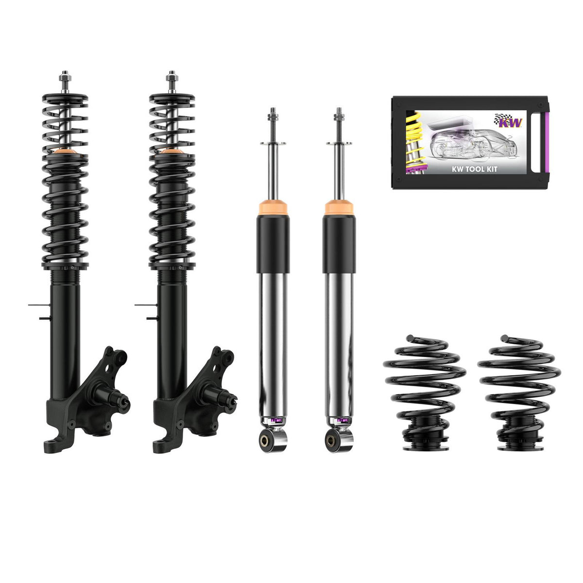 KW Suspension Variant 3 Classic Coilover Kit for 1994-1995 BMW 850CSi Coupe (E31) (w/ EDC) 35204200EH