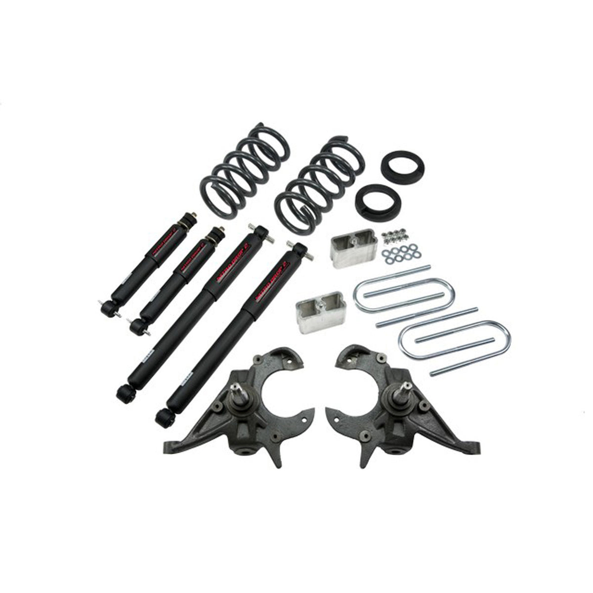 Belltech Lowering Kit w/Nitro Drop 2 Shocks (3" Front / 3" Rear Drop) for 1995-1997 Chevrolet Blazer 6-Cyl RWD