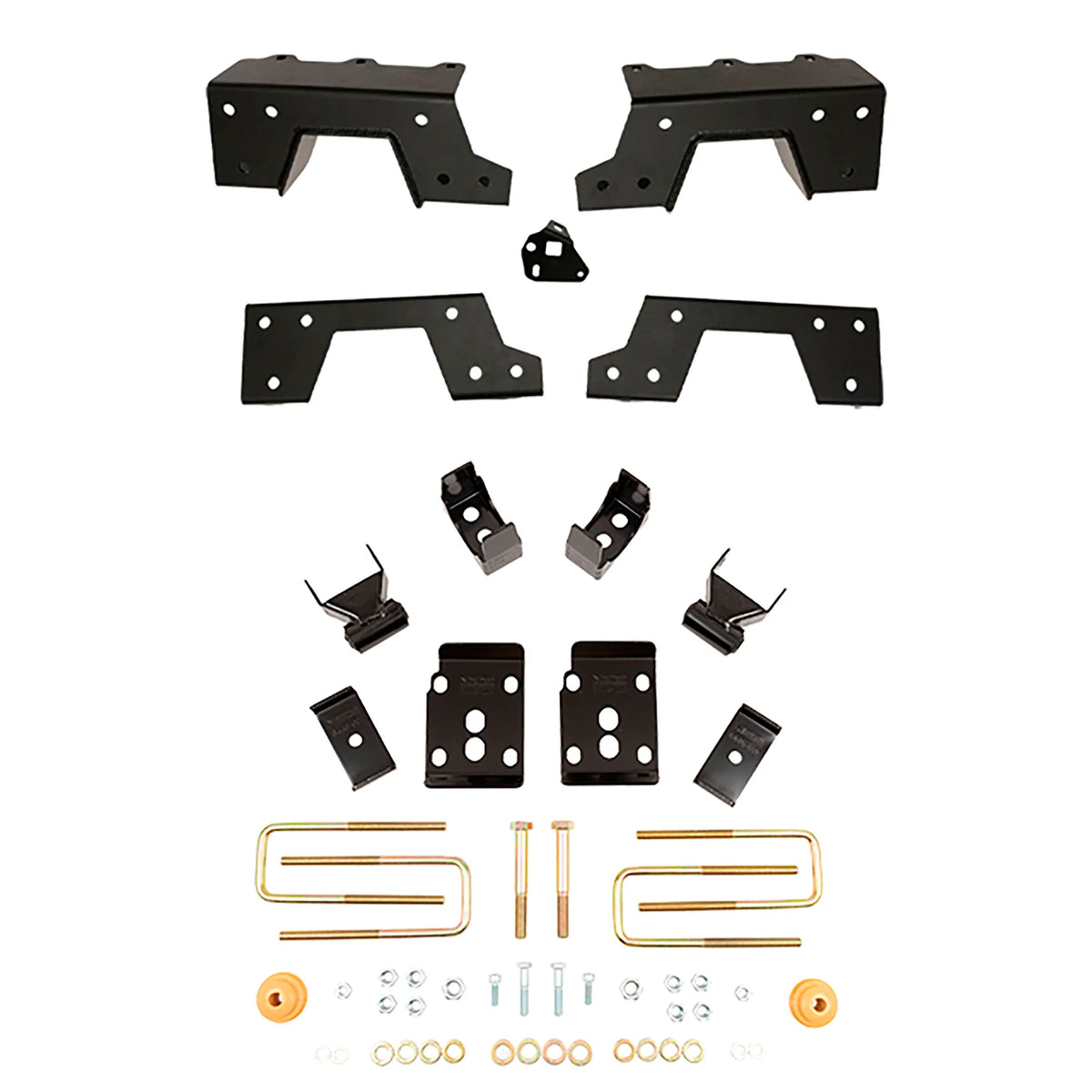 Belltech Performance Coilover Kit w/Height Adjustable Front Coilovers (1-5" Front / 6" Rear Drop) for 2015-2020 Ford F-150 RWD