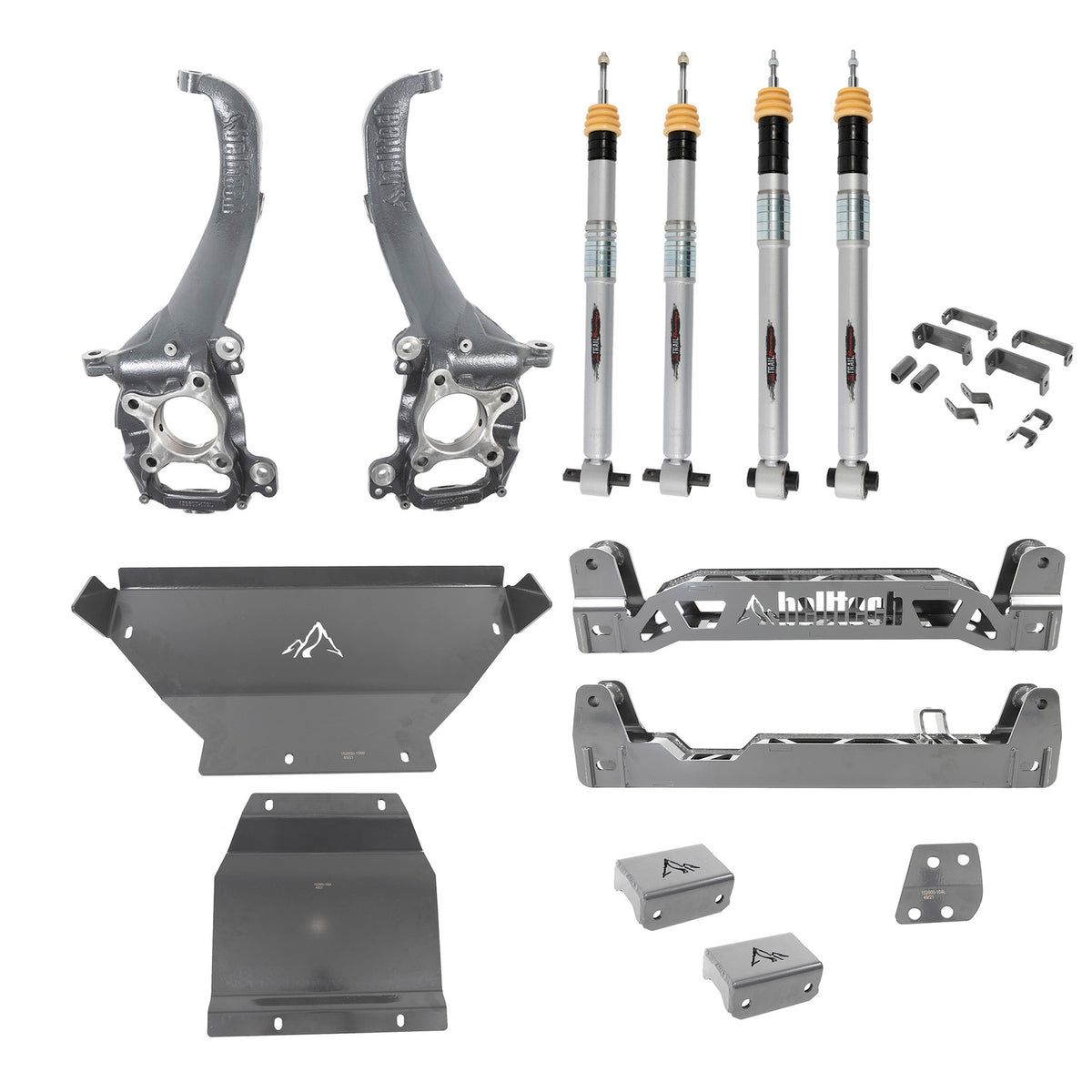 Belltech 4-7.5" Lift Kit (Front and Rear Trail Performance Struts) for 2021-2026 Ford Bronco w/HOSS 1.0 4WD
