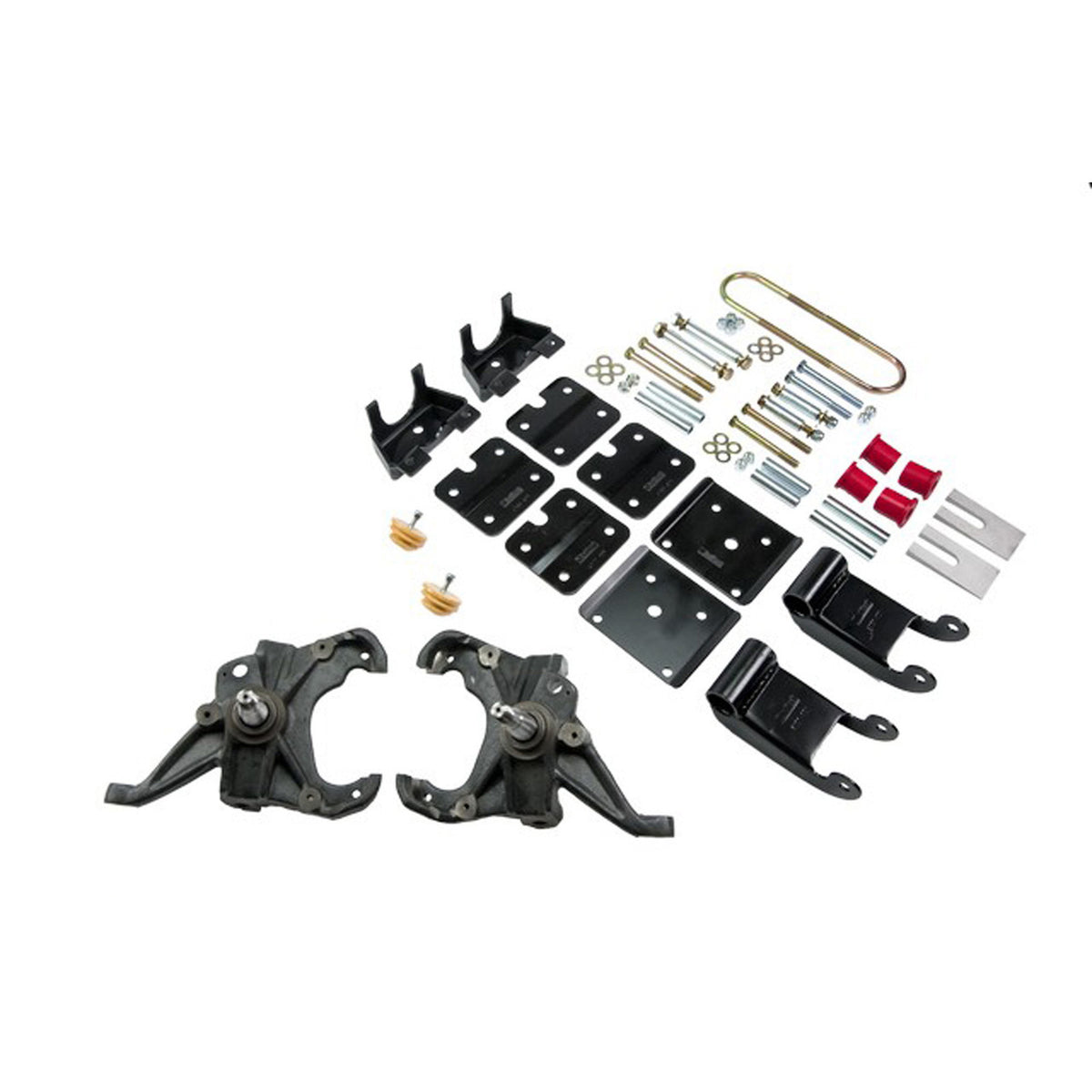Belltech Lowering Kit w/o Shocks (2" Front / 3.5" Rear Drop) for 1995-2002 Chevrolet Astro w/Factory Steel Leaf RWD