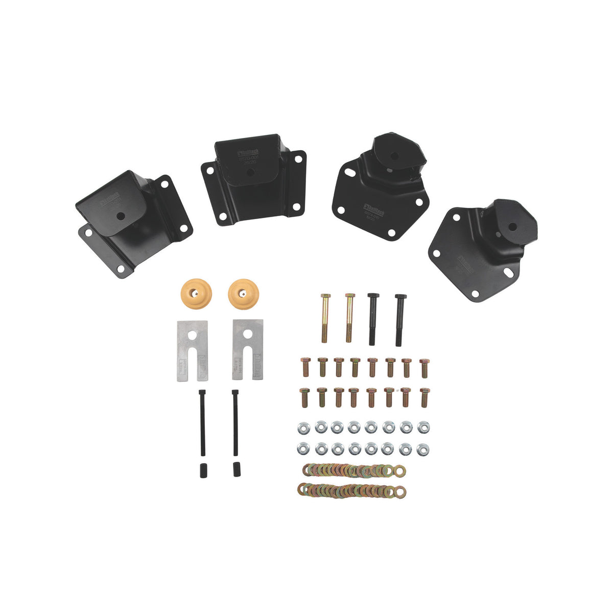 Belltech Hanger Kit (Front and Rear Hangers, 4" Drop) for 1989-1996 Dodge Dakota Standard Cab RWD