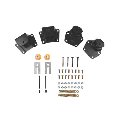 Belltech Hanger Kit (Front and Rear Hangers, 4" Drop) for 1989-1996 Dodge Dakota Standard Cab RWD