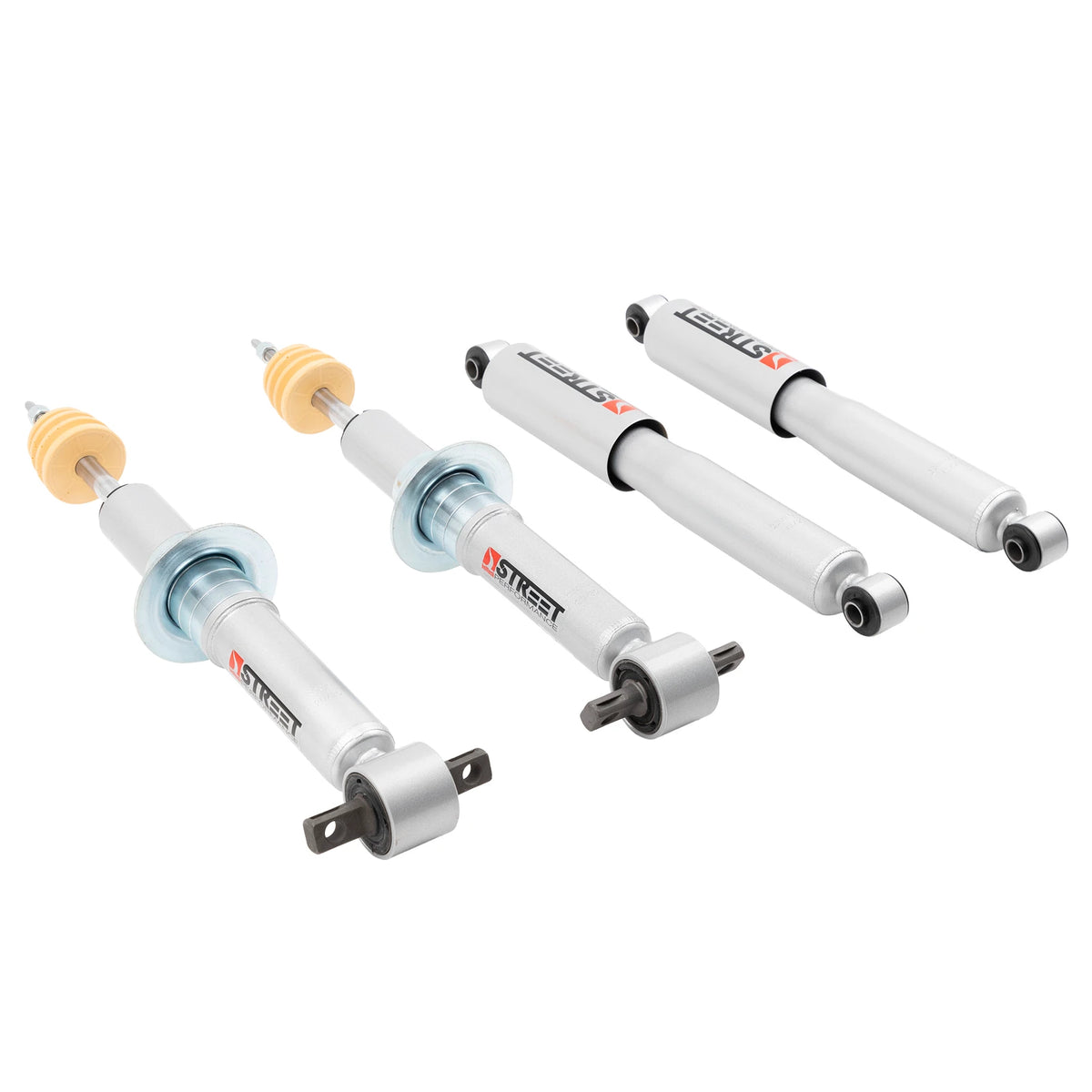 Belltech Street Performance Shock Set (2-4" Front / 6" Rear Drop) for 2019-2026 Chevrolet Silverado 1500 RWD/4WD