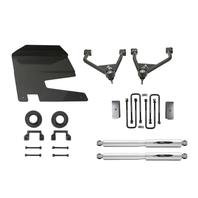 Belltech 4" Lift Kit (Front Spacers and Rear Trail Performance Shocks) for 2019-2025 GMC Sierra 1500 Extended Cab/Crew Cab RWD/4WD