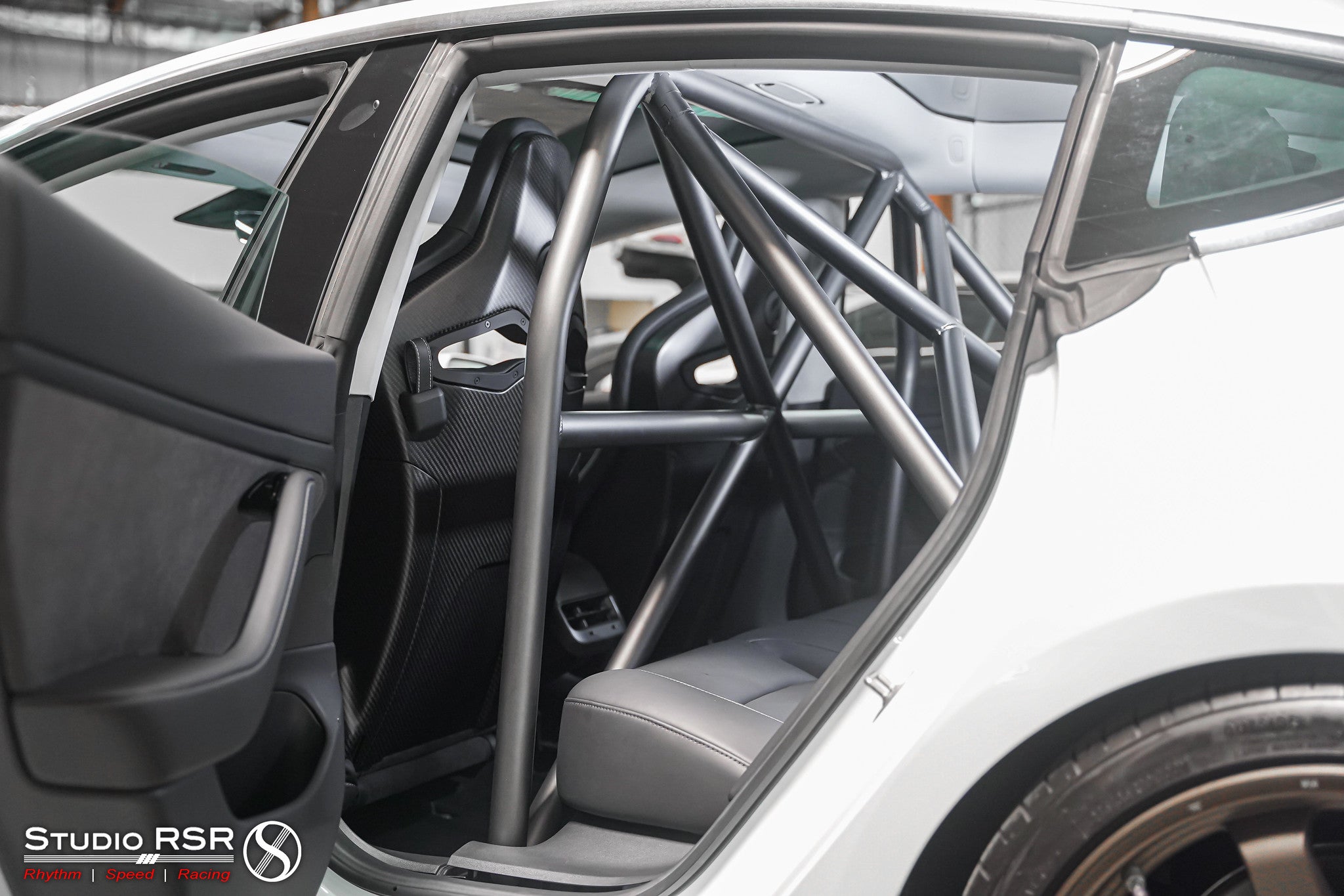 Studio RSR roll bar for 2017-2026 Tesla Model 3 — view 1