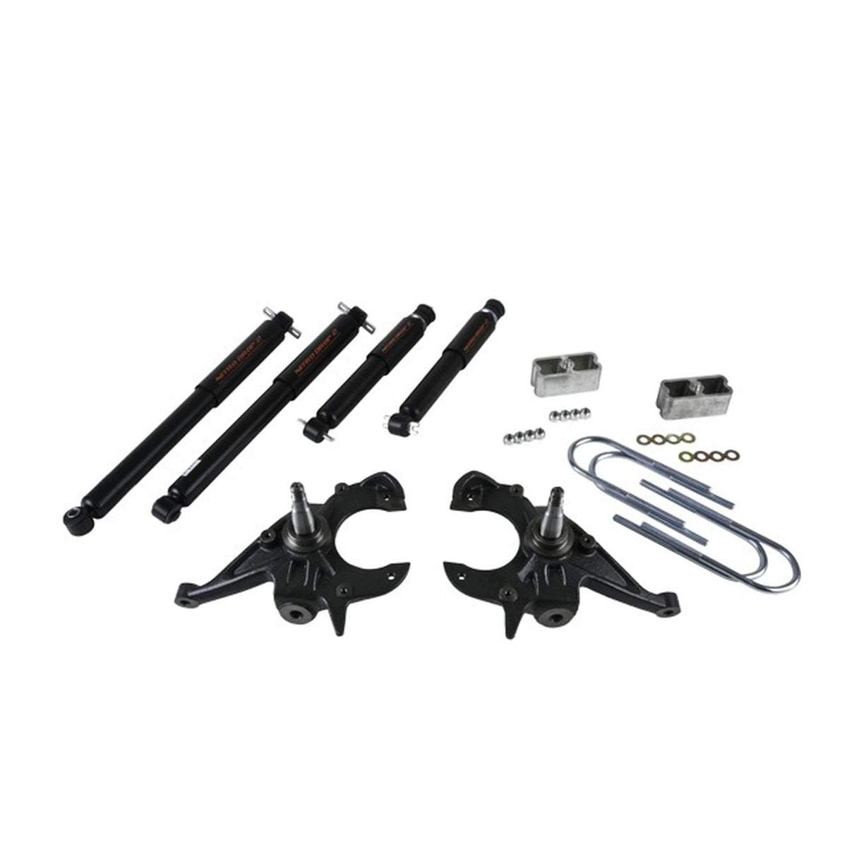 Belltech Lowering Kit w/Nitro Drop 2 Shocks (2" Front / 2" Rear Drop) for 1995-1997 Chevrolet Blazer 4-Cyl/6-Cyl RWD