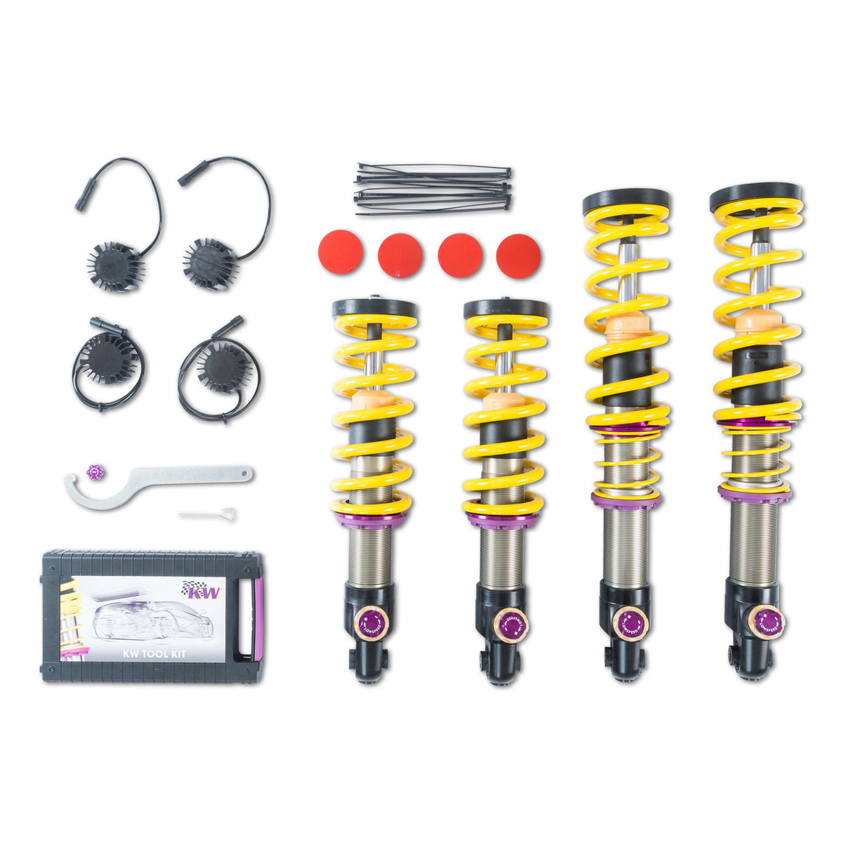 KW Suspension Variant 4 Coilover Kit for 2018-2020 Mercedes-Benz AMG GT R 3A72500C