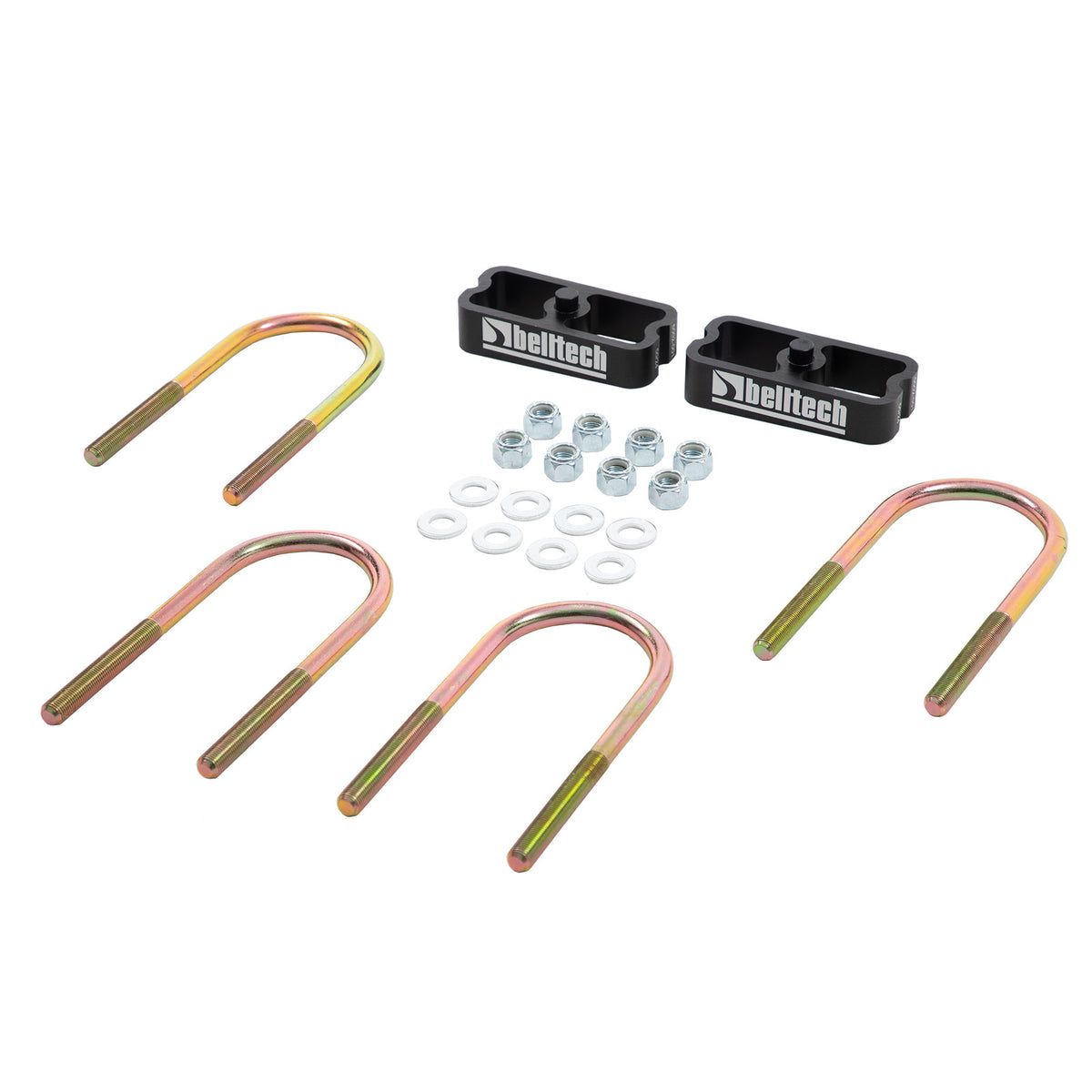 Belltech 1" Lowering Block Kit (2 Degree Taper) for 1983-1991 GMC S15 Jimmy RWD