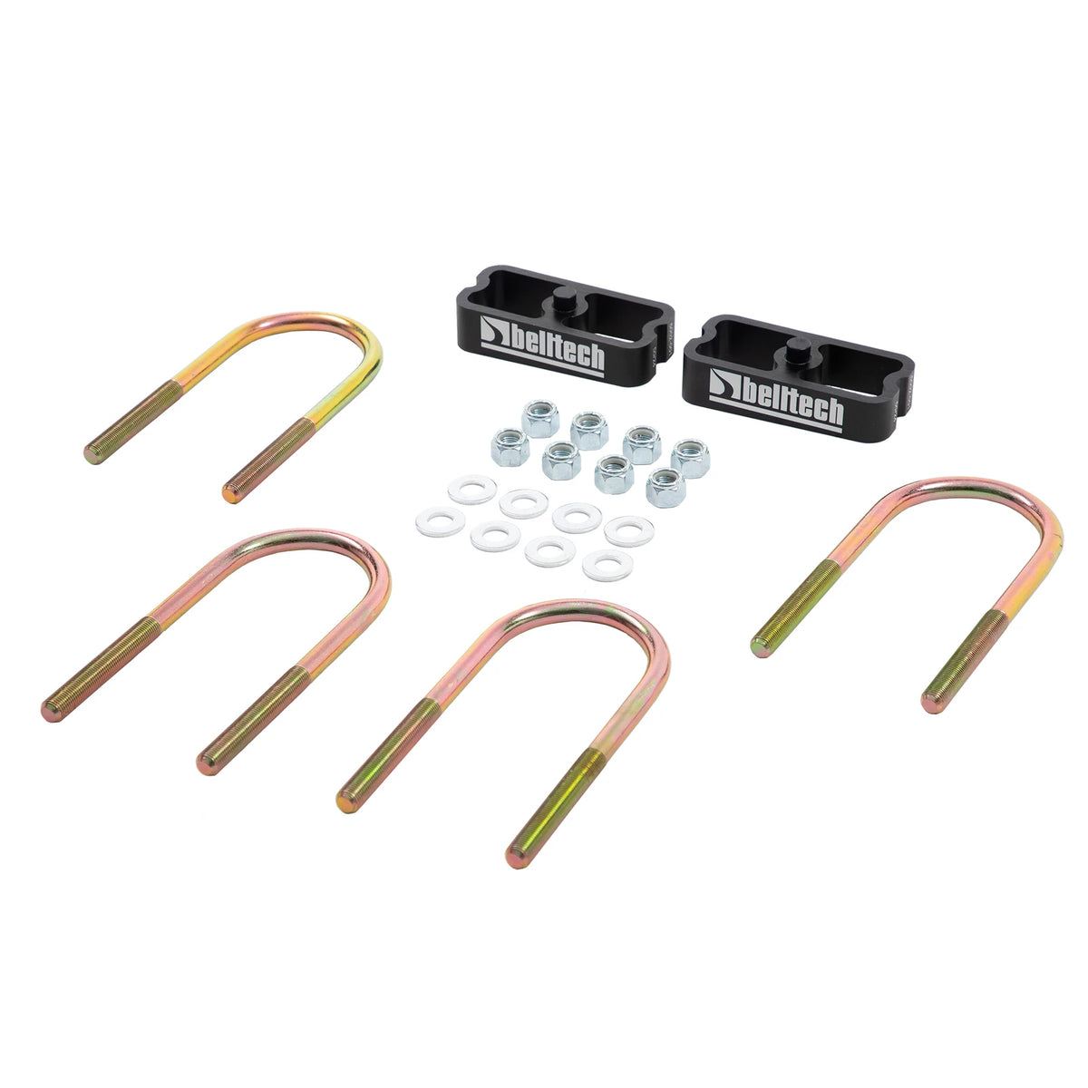 Belltech 1" Lowering Block Kit (2 Degree Taper) for 1998-2000 Nissan Frontier RWD