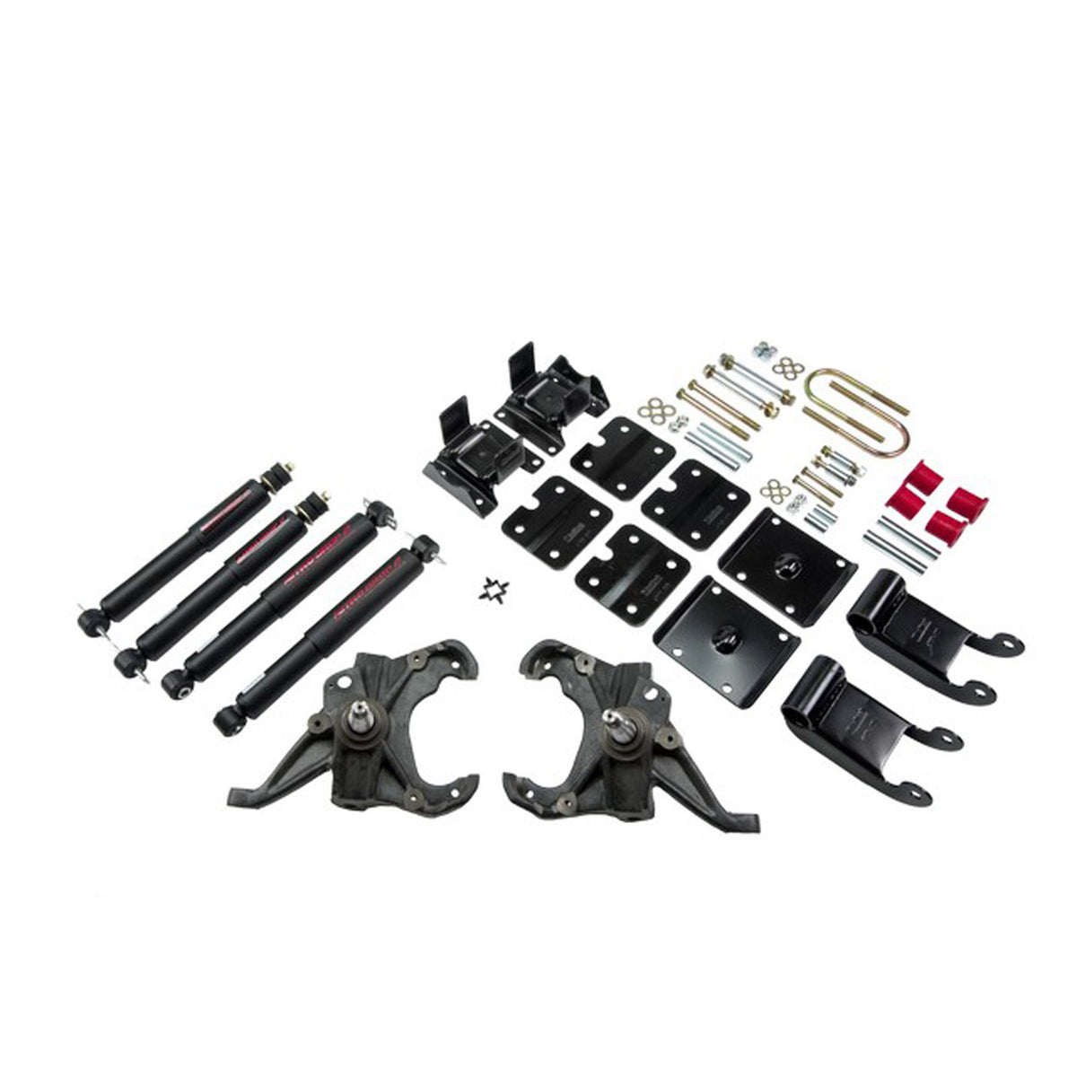 Belltech Lowering Kit w/Nitro Drop 2 Shocks (2" Front / 2.5" Rear Drop) for 1985-1995 Chevrolet Astro w/Factory Composite Leaf RWD