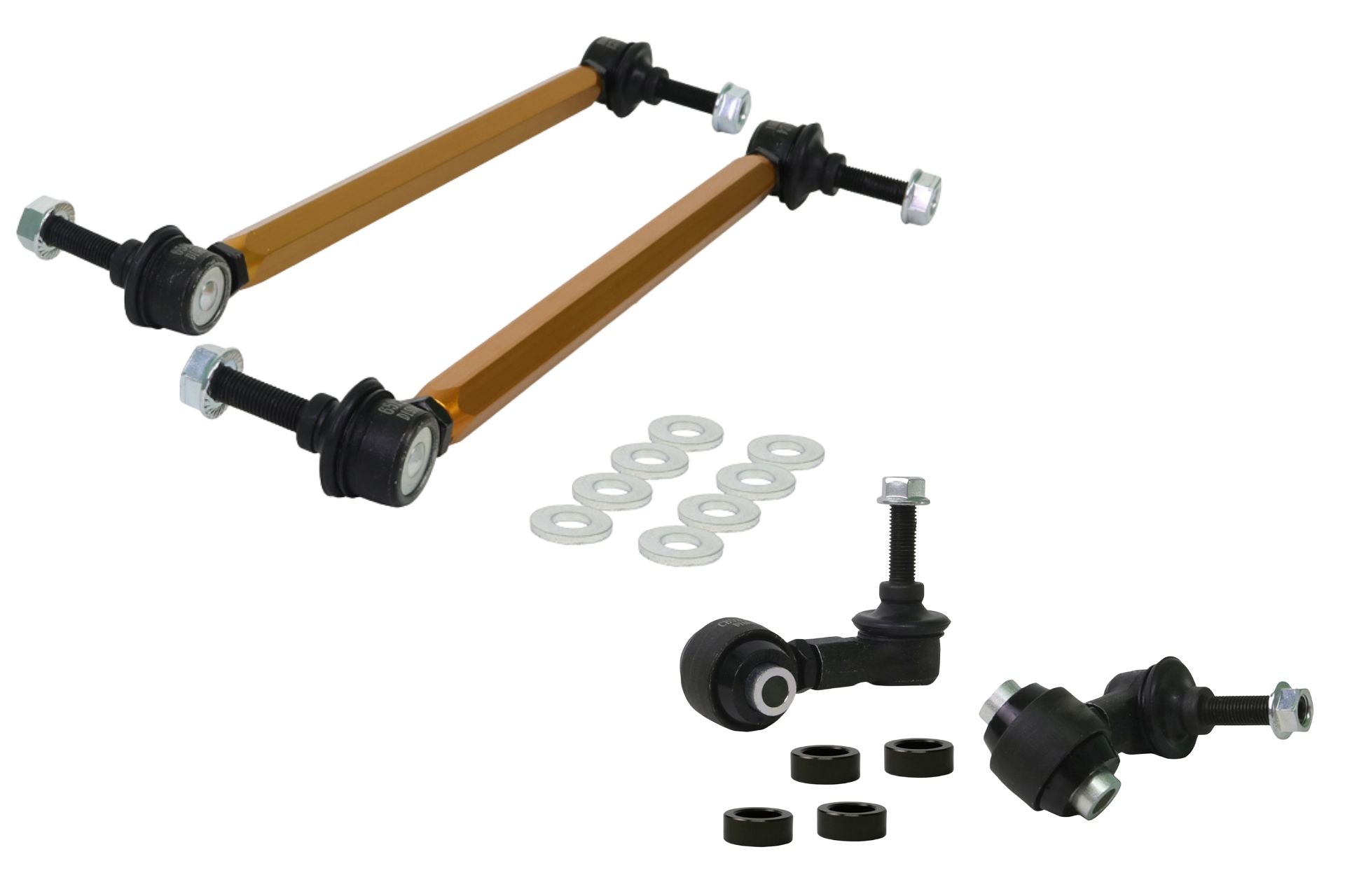 Whiteline Adjustable Sway Bar Vehicle Link Kit for 2016-2026 Honda Civic (FC/FN) KLC265
