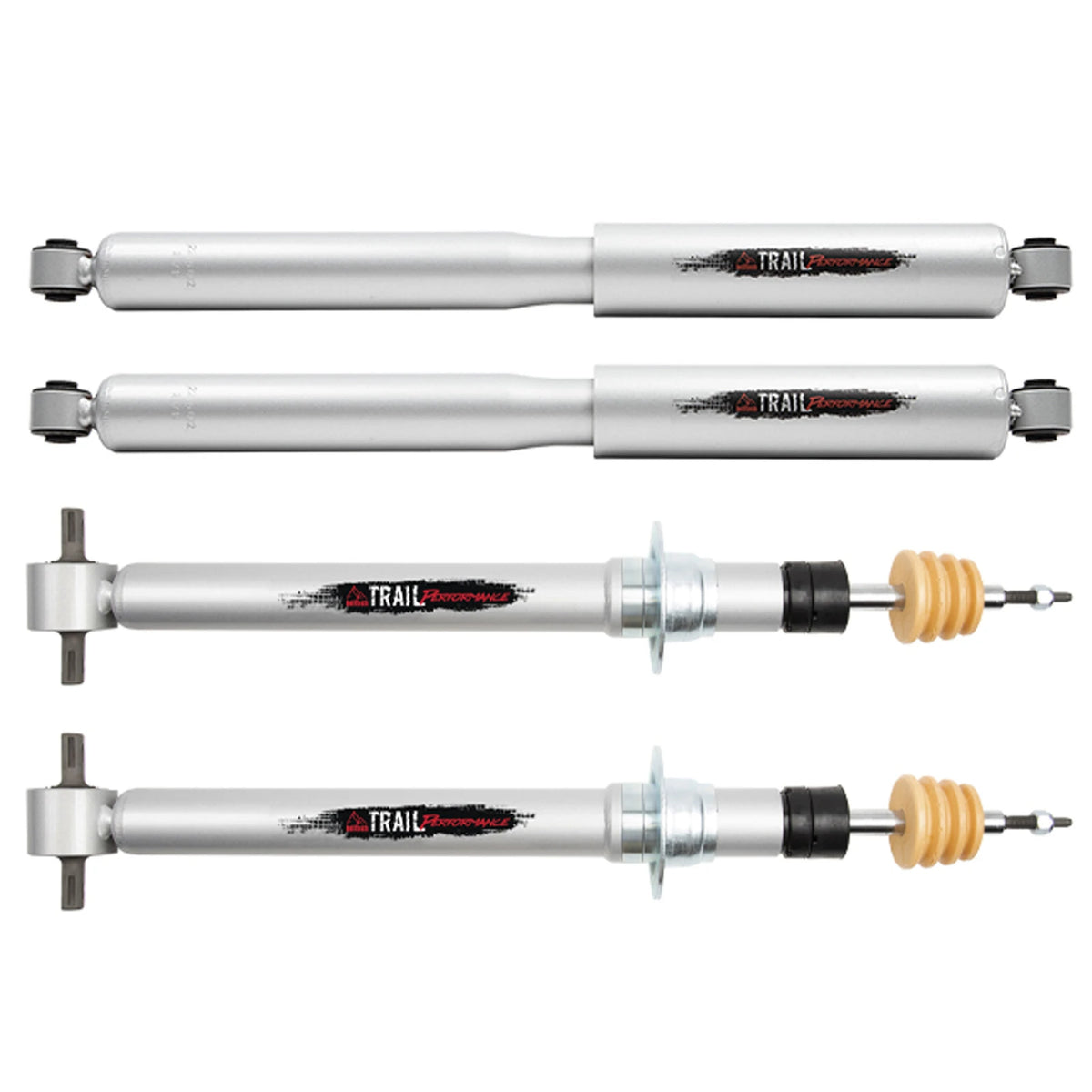 Belltech Trail Performance Shock Set (6-8" Front / 6" Rear Lift) for 2019-2026 GMC Sierra 1500 Extended Cab/Crew Cab RWD/4WD