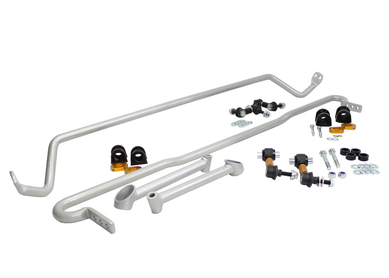 Whiteline Front and Rear Sway Bar Kit for 2008-2014 Subaru WRX STI Base (GR/GV) BSK012