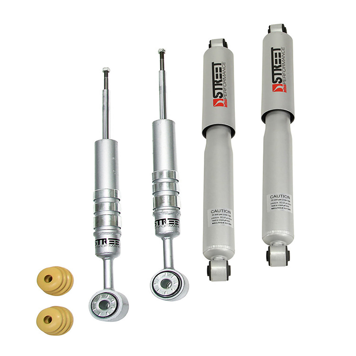 Belltech Street Performance Shock Set (2" or 3" Front / 5.5" Rear Drop) for 2009-2013 Ford F-150 RWD