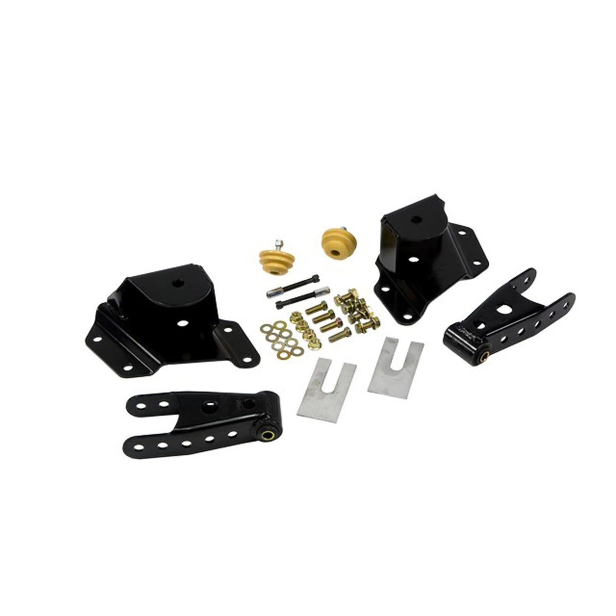 Belltech Shackle & Hanger Kit (4" Drop) for 1999-2006 GMC Sierra 1500 Standard Cab RWD/4WD Short Bed