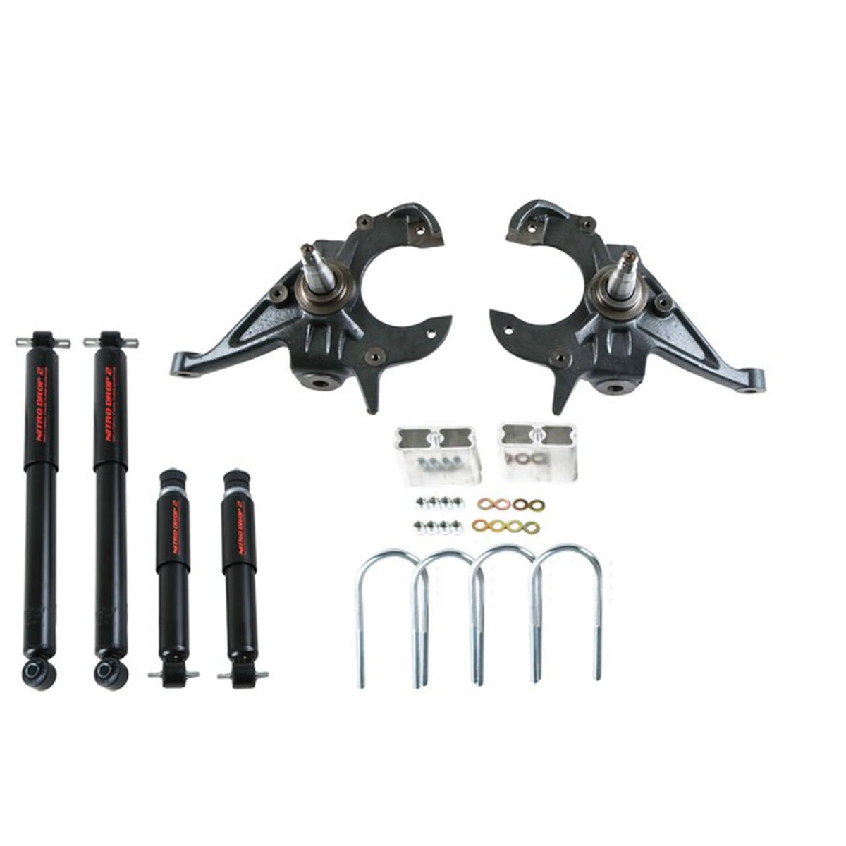 Belltech Lowering Kit w/Nitro Drop 2 Shocks (3" Rear Drop) for 1992-1997 GMC Jimmy 4-Cyl/6-Cyl RWD