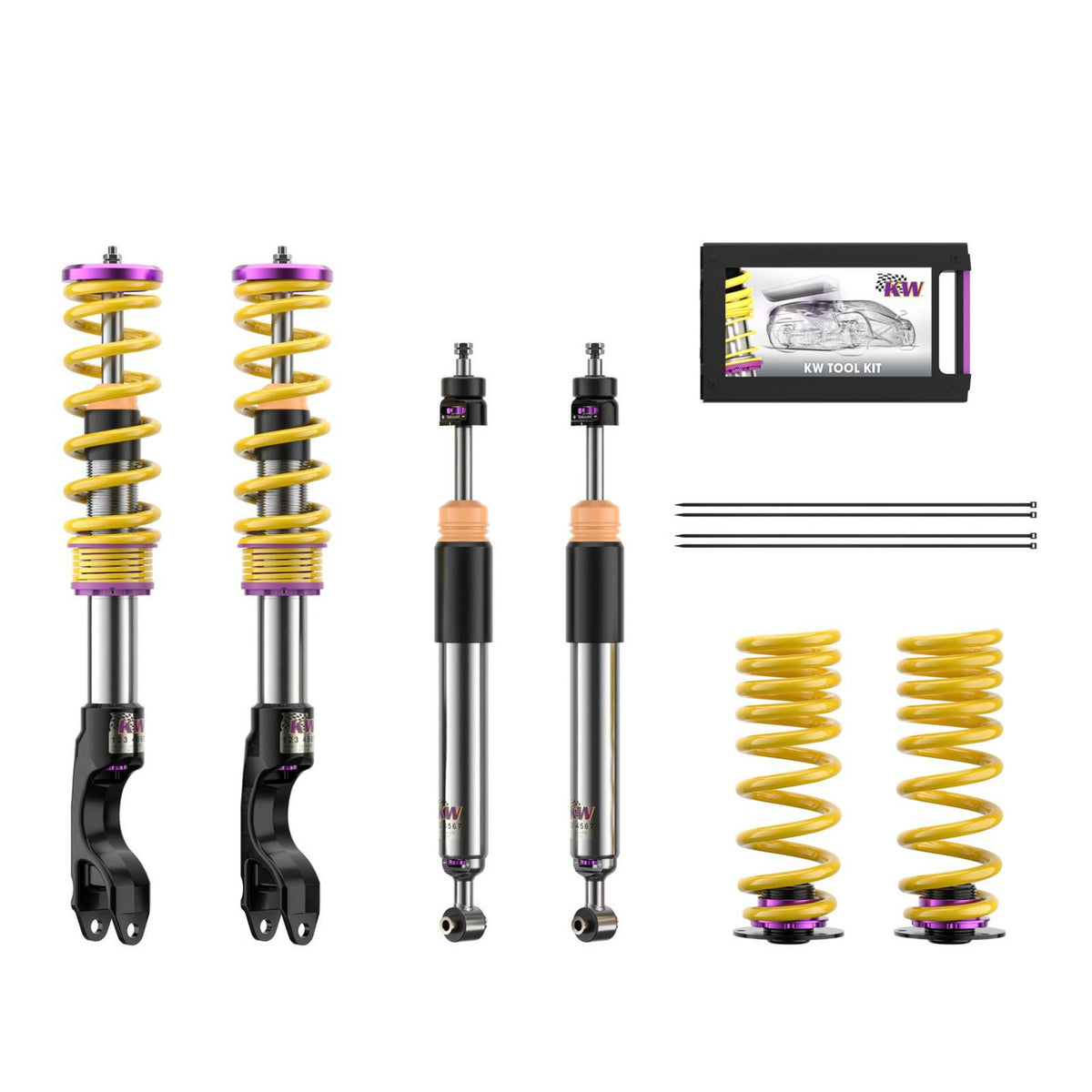 KW Suspension Variant 3 Coilover Kit for 2017-2022 Mercedes-Benz C300 Convertible 35225093