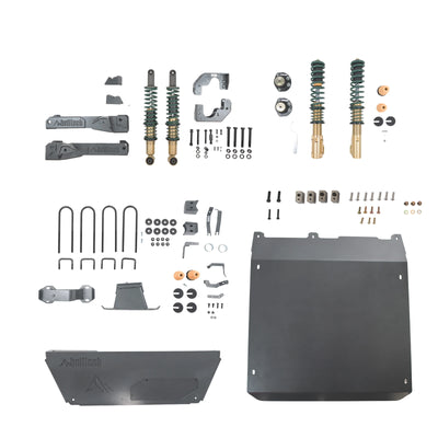 Belltech 2" Lift Kit (Coilover Kit, 3600-4400Lbs Axle Rating) for 2023-2026 Mercedes-Benz Sprinter 2500 AWD