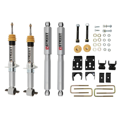 Belltech Lowering Kit w/Street Performance Shocks (1-3" Front / 5.5" Rear Drop) for 2015-2020 Ford F-150 RWD Short Bed