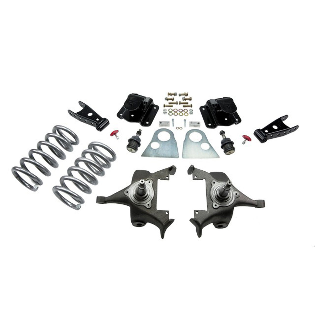Belltech Lowering Kit w/o Shocks (3" Front / 4" Rear Drop) for 1994-1999 Dodge Ram 1500 Standard Cab V8 Auto Trans RWD