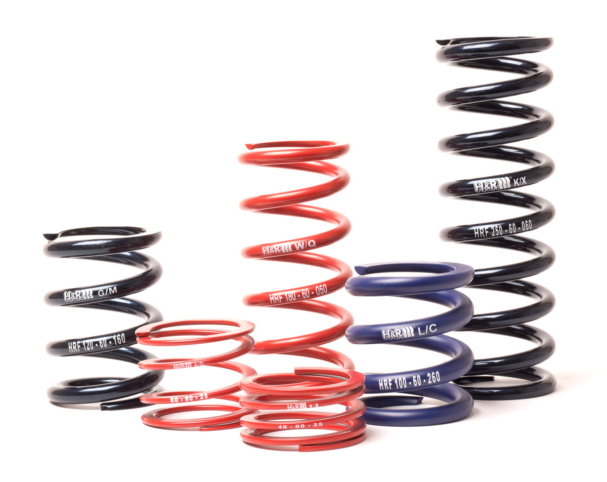 H&R 60mm ID Race Springs (100mm Free Length, 620 N/mm Rate) RF100620