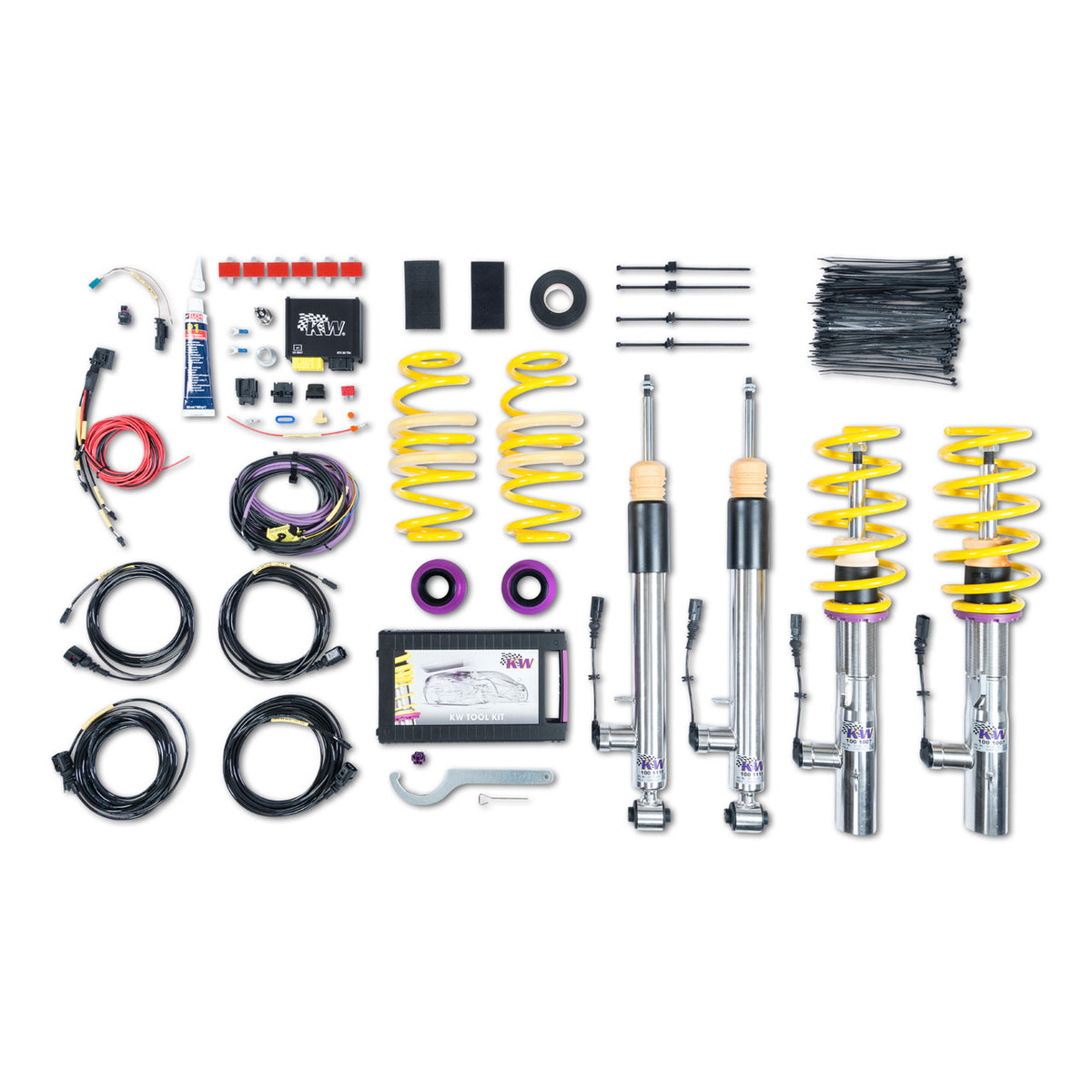 KW Suspension DDC ECU Coilover Kit for 2015-2019 Volkswagen Golf R (w/o DCC) 39080056