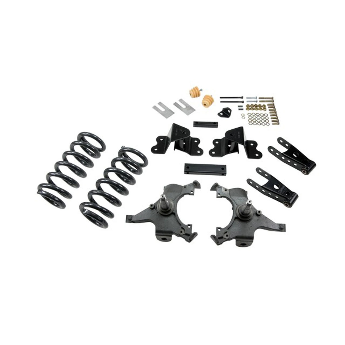 Belltech Lowering Kit w/o Shocks (3" Front / 4" Rear Drop) for 1988-1998 GMC C1500 Extended Cab RWD