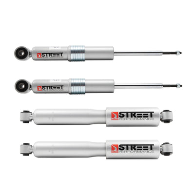 Belltech Street Performance Shock Set (0-3" Front / 4" Rear Drop) for 2018-2022 GMC Canyon RWD/4WD