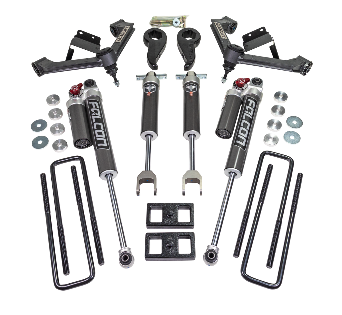 ReadyLift 3" SST2.1 Lift Kit w/Fabricated Control Arms And Falcon 2.1 Shocks for 2020-2026 Chevrolet Silverado 3500 HD 62-30360