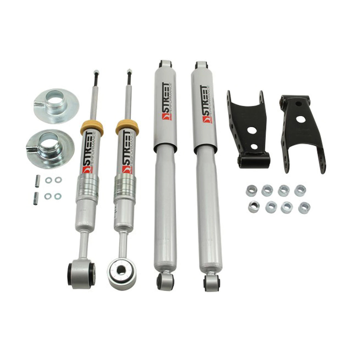 Belltech Lowering Kit w/Street Performance Shocks (+2" to -2" Front / 2" or 3" Rear Drop) for 2009-2013 Ford F-150 4WD