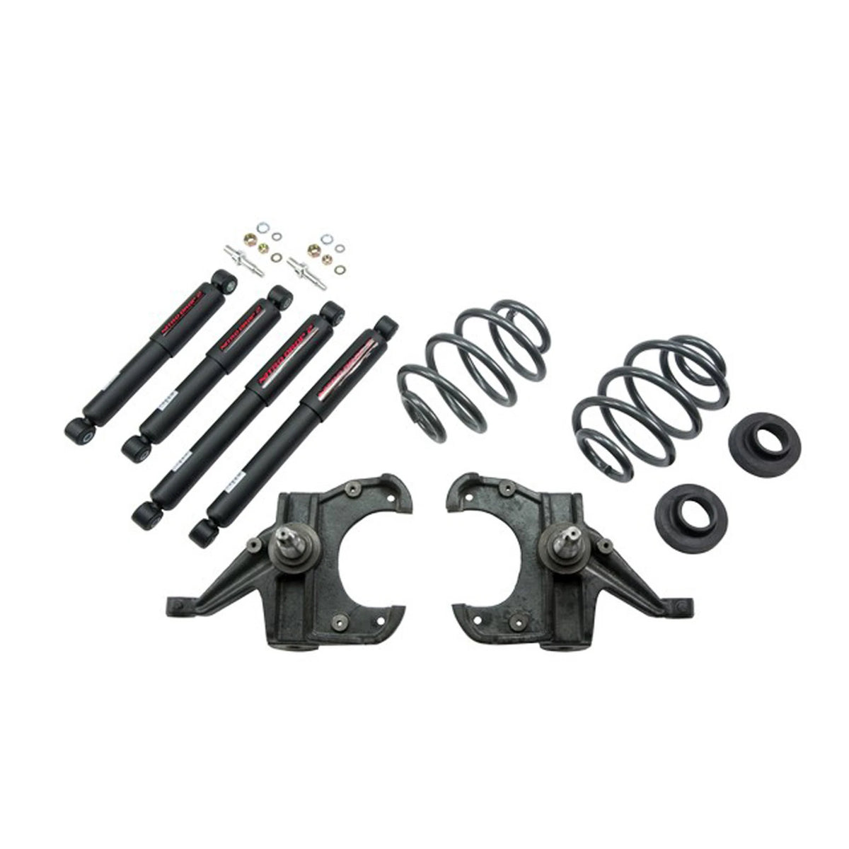 Belltech Lowering Kit w/Nitro Drop 2 Shocks (3" Front / 3" or 4" Rear Drop) for 1967-1970 GMC C15/C1500 Pickup V8 RWD