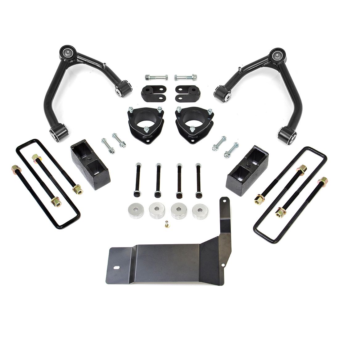 ReadyLift 4" SST Lift Kit w/Cast Al Or Stamped Steel UCA for 2014-2018 Chevrolet Silverado 1500 RWD/4WD 69-3414