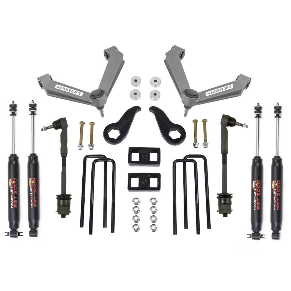 ReadyLift 3.5" F / 1" R SST Lift Kit w/SST3000 Shocks & UCAs for 2011-2019 Chevrolet Silverado 2500 HD 69-3513