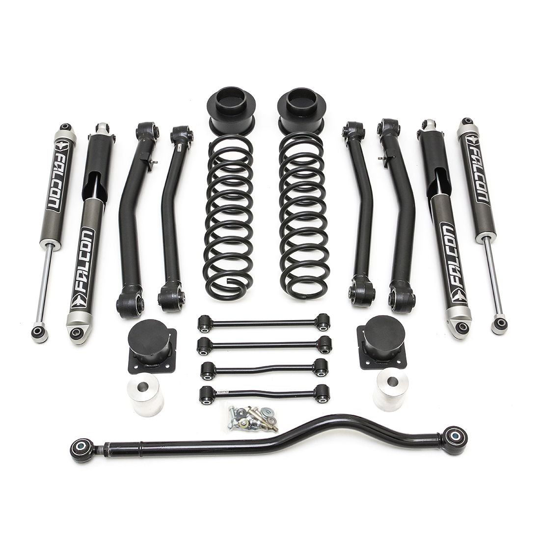 ReadyLift Terrain Flex 4-Arm Kit w/Falcon 2.1 Monotube Shocks for 2020-2026 Jeep Gladiator 69-6041