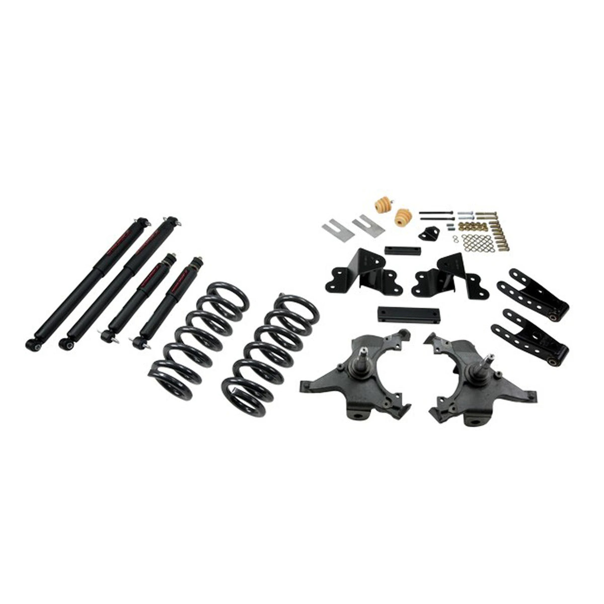 Belltech Lowering Kit w/Nitro Drop 2 Shocks (3" Front / 4" Rear Drop) for 1988-1998 GMC C1500 Extended Cab RWD